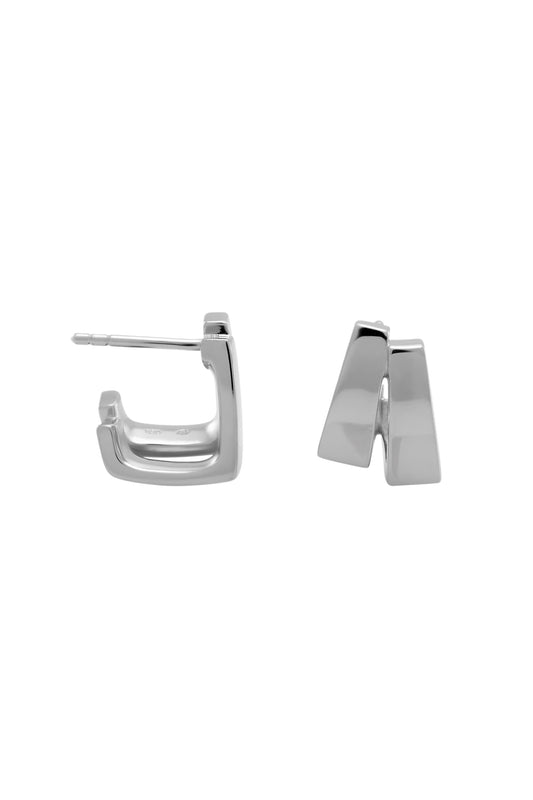 Scala Double Hoops (Pair)