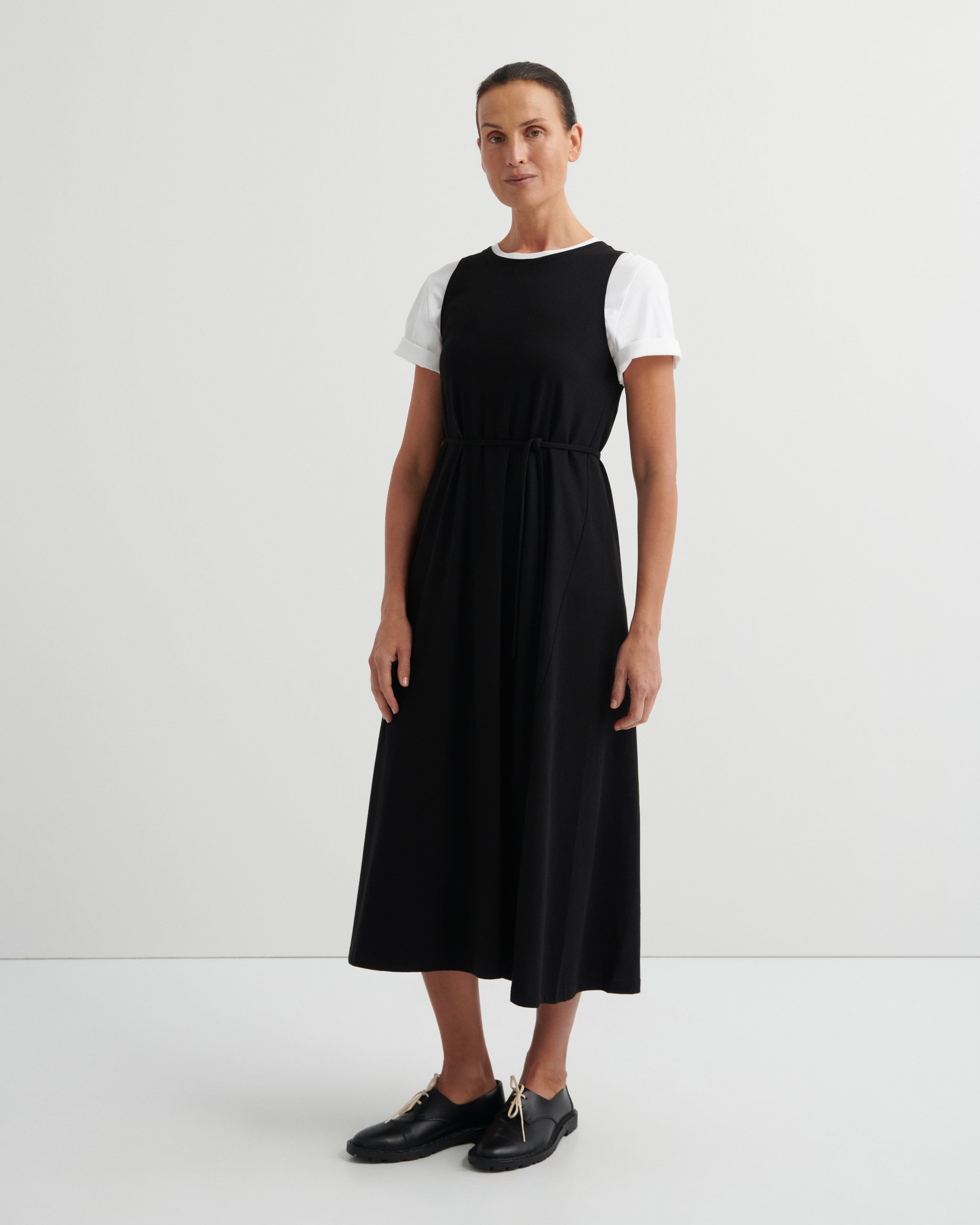 Shop Tank Swing Dress - Black