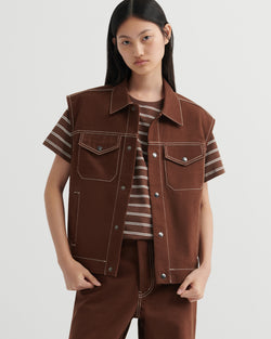 Model wearing size 