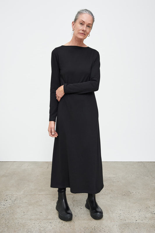 Boat Neck Dress