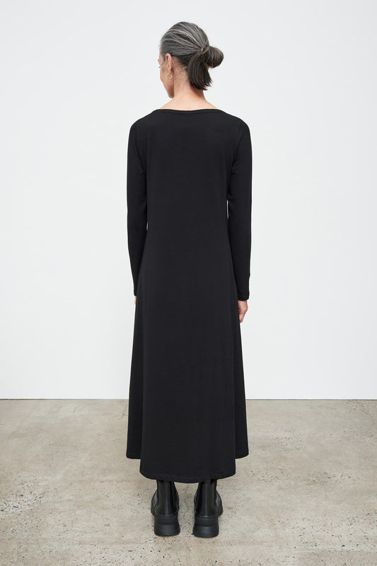 Boat Neck Dress