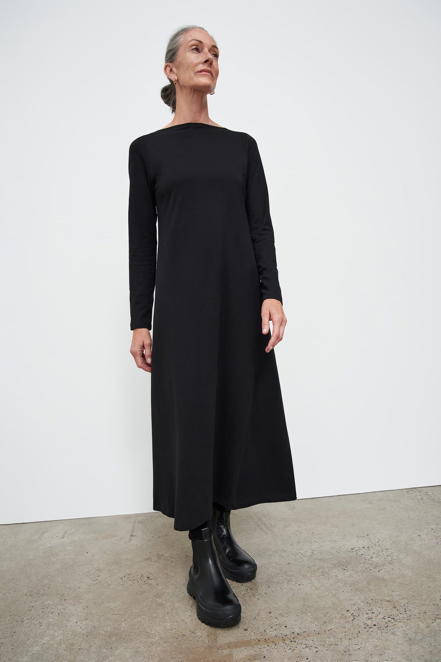 Boat Neck Dress