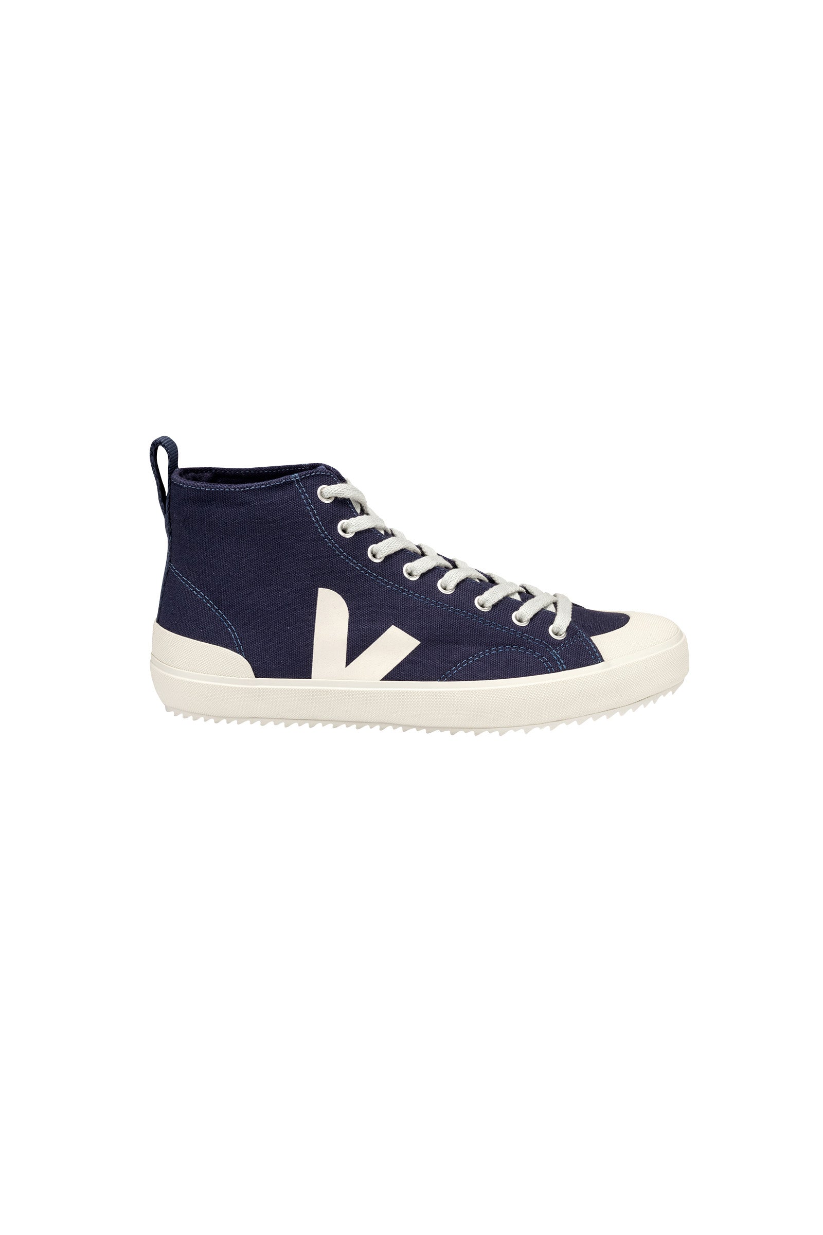 Shop Nova High Top Canvas - Marine Pierre | Veja | Kowtow Clothing | Kowtow