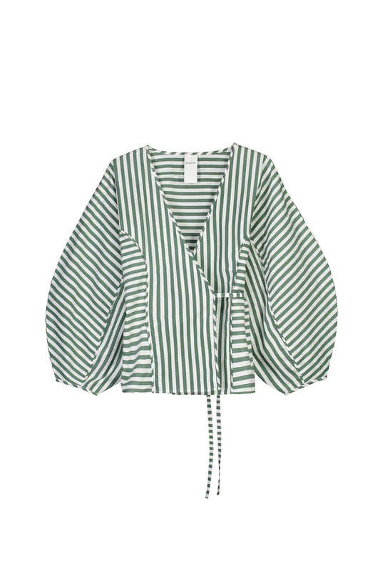 Sculptured Wrap Top
