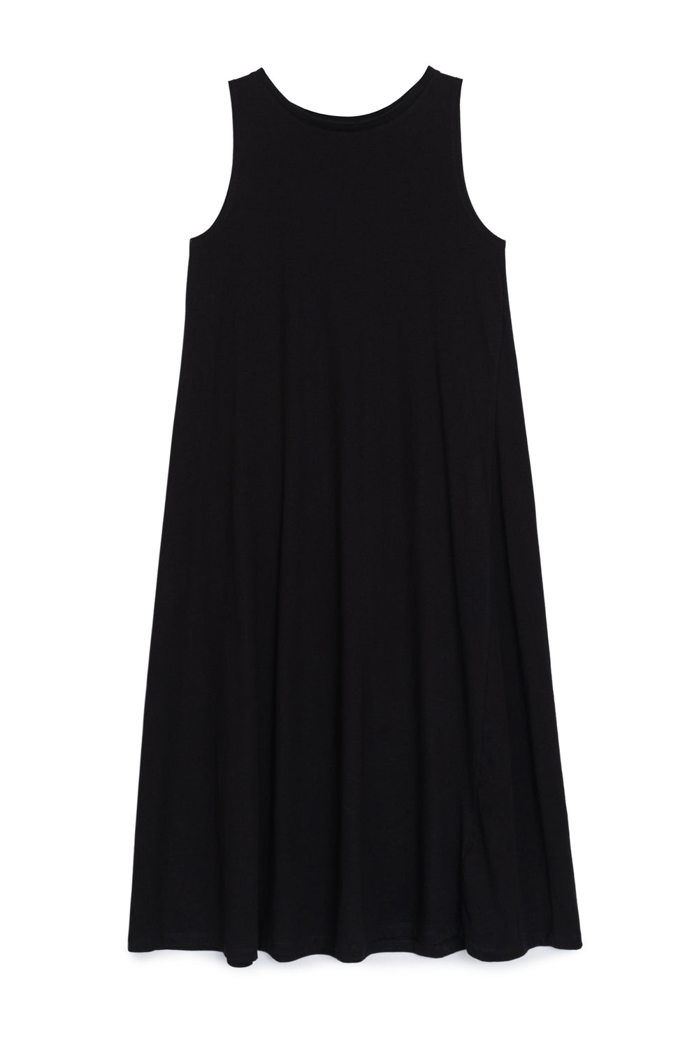 Black Tank Dress | A-Line, Sleeveless | Sustainable Dress | Kowtow